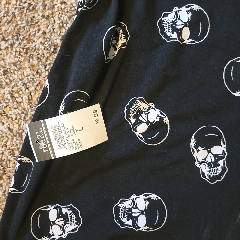 Strapless Skull Top